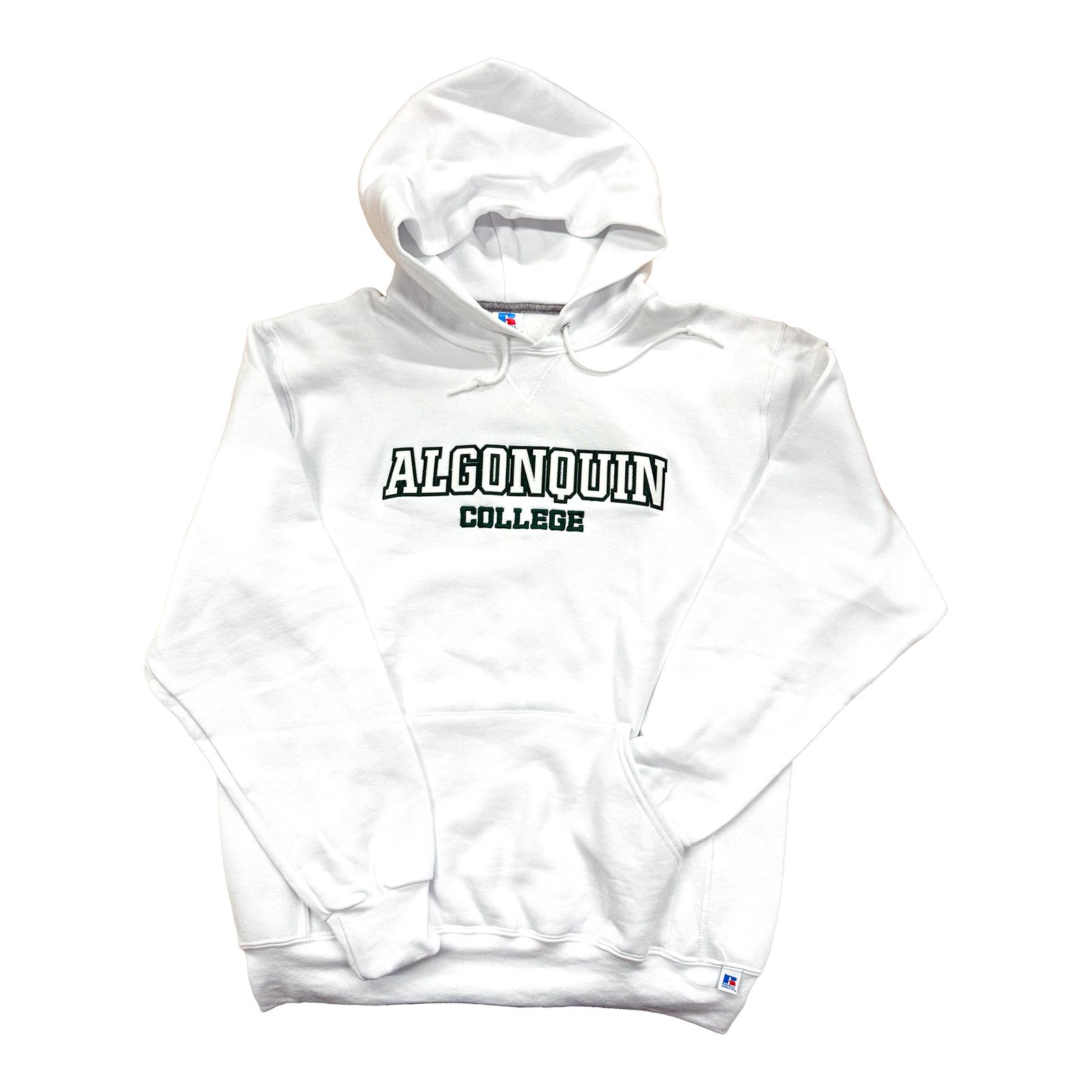 Russell White Standard Hoodie