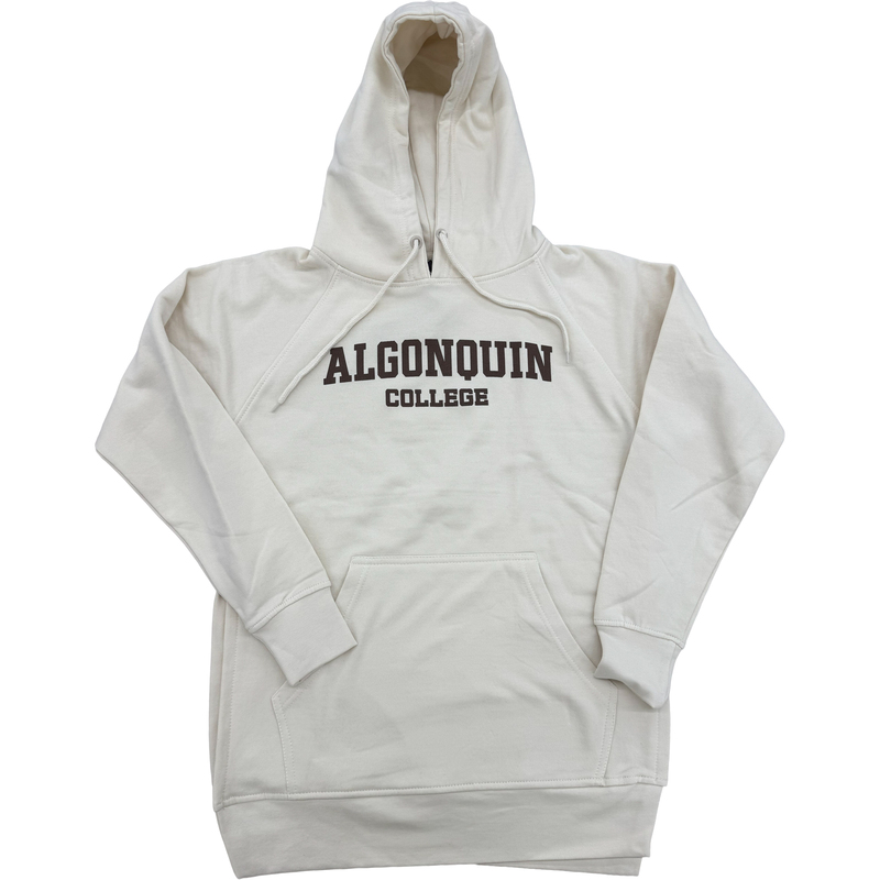 Side-Slit Dress Hoodie in Natural