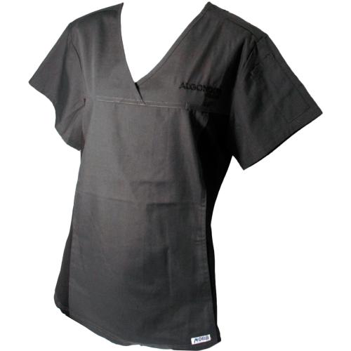 Charcoal Scrub Top