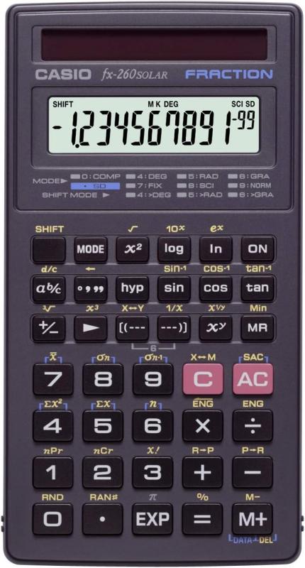 CALCULATOR: FX260 SOLAR