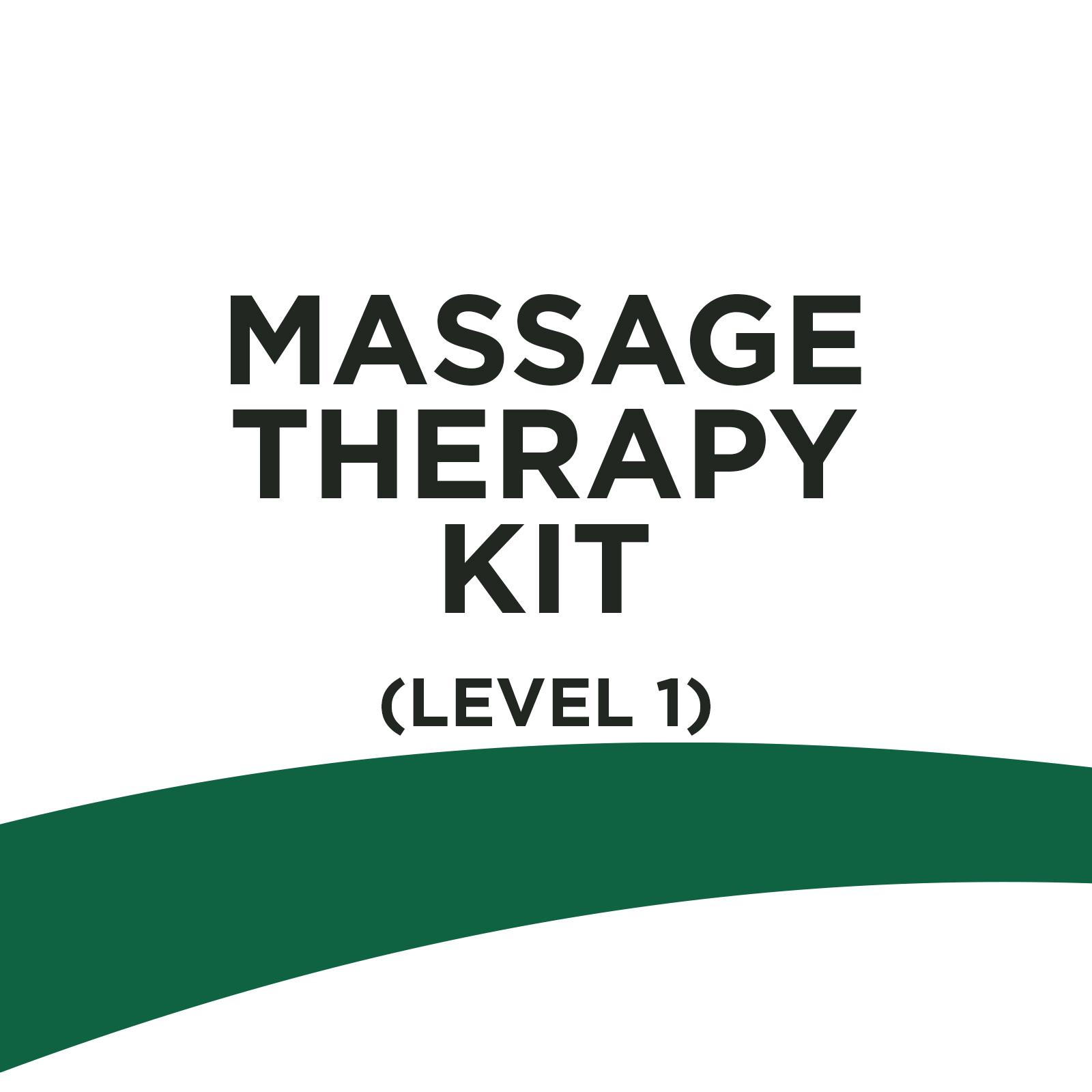 KIT: MASSAGE THERAPY 1