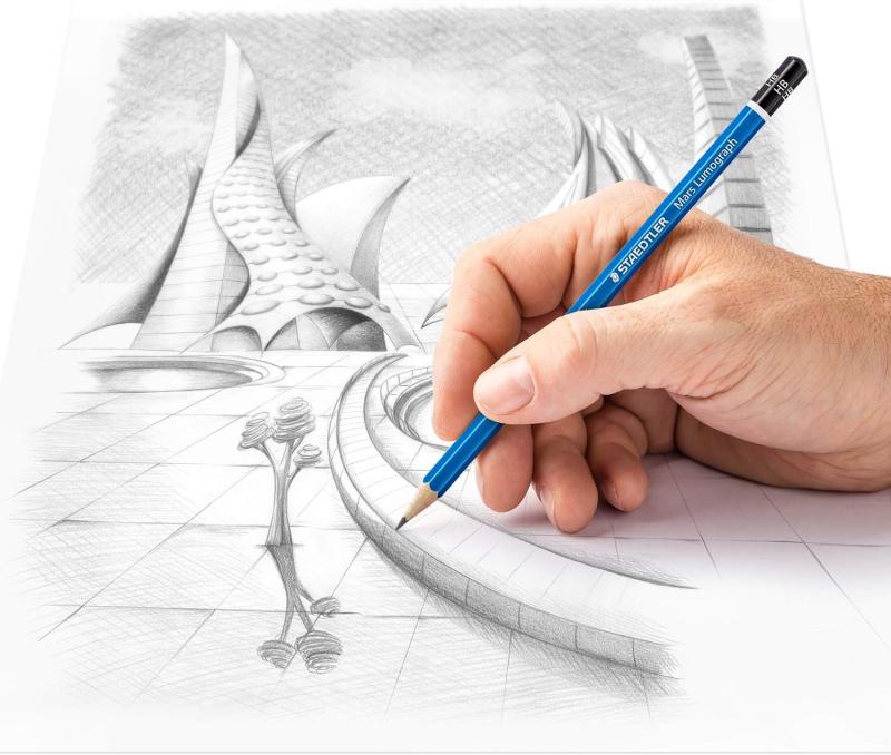 4007817104729 Pencil Set: Lumograph 12's - 6b To 4H