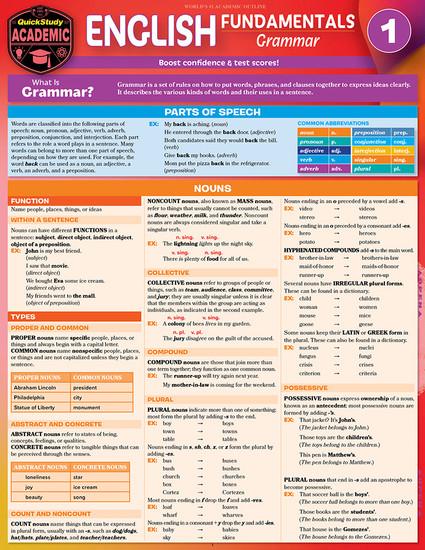 ENGLISH FUNDAMENTALS 1: G