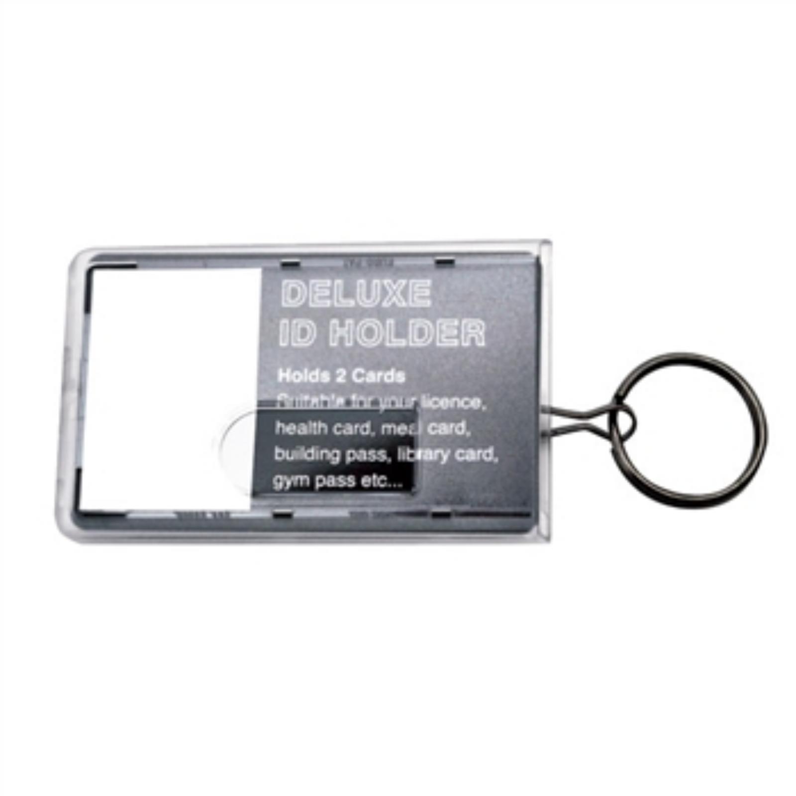 CARD HOLDER CLEAR HARD PL