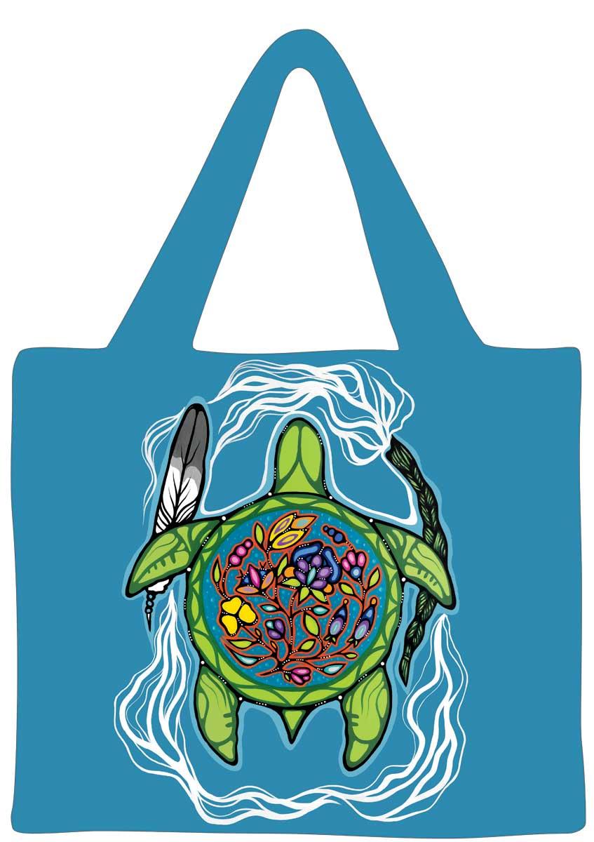 SHOPPING BAG: TURTLE ISLA