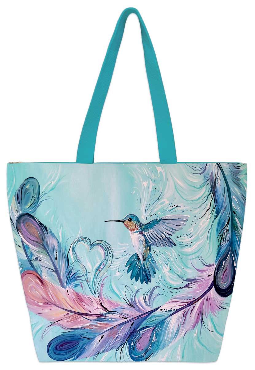 TOTE BAG: HUMMINGBIRD