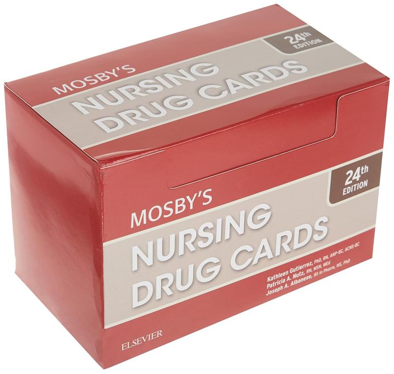 MOSBY'S NURSING DRUG CARD