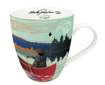 MUG: LONE CANOE