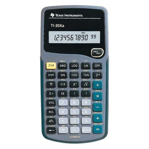 CALCULATOR: TI-30XA