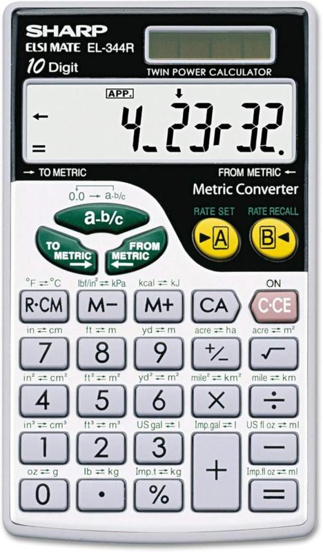 CALCULATOR: SHARP EL-344