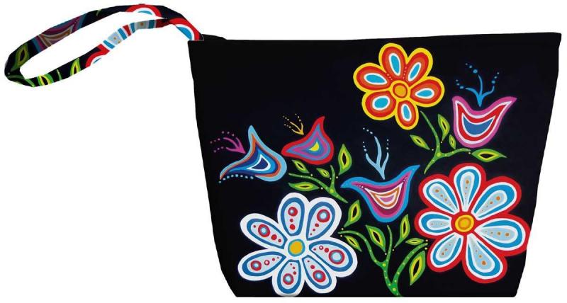 SMALL TOTE: HAPPY FLOWER