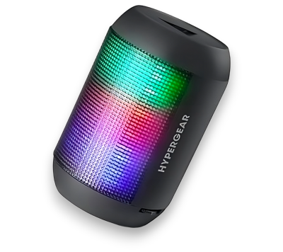 633755150777 Speaker: Rave Mini Bluetooth Speaker W/ Mic & Led