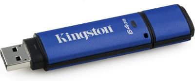 740617223378 Kingston USB Key: 4gb 256bit Encrypted USB 3.0 Fips 197