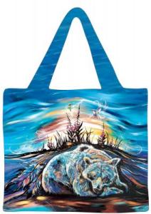 772665180136 Shopping Bag: Sleepy Bear (18X15")