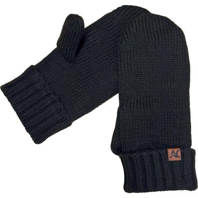 AC BLACK WINTER MITTS