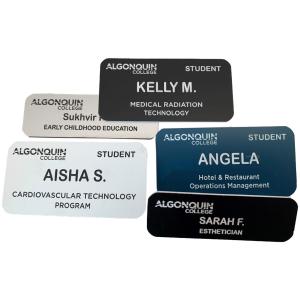 88880062752 Name Badge: Magnet Back (Assorted)