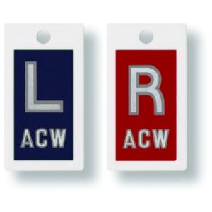 88880074404 L & R Markers (Blue & Red)