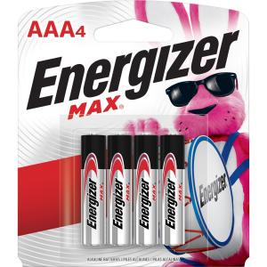 039800099099 Batteries: "AAa" Energizer (4-Pack)