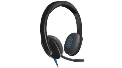 097855089601 Logitech: H540 USB Headset With Noise Cancelling Mic