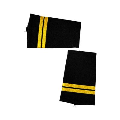 88880103483 Pilot Epaulette Pair: Two Bars