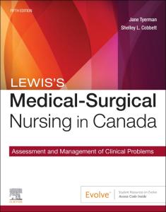 Medical-Surgical Nursing In Canada