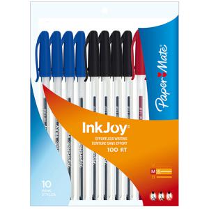 071641033795 Pens: Inkjoy Blue, Black, Red 10 Pack