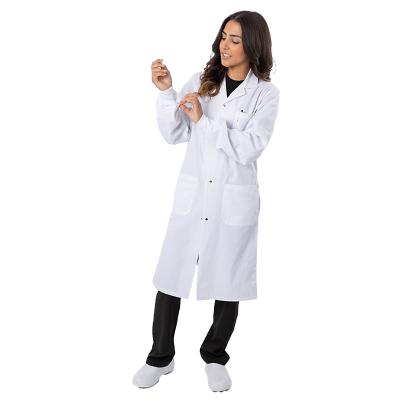 Full Length Lab Coat - Cuffed Sleeve
