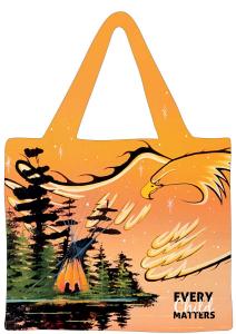 772665180129 Shopping Bag: Eagle Protector - 18x15"