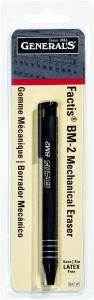 044974213219 Generals Factis Bm-2 Mechanical Eraser (Black)