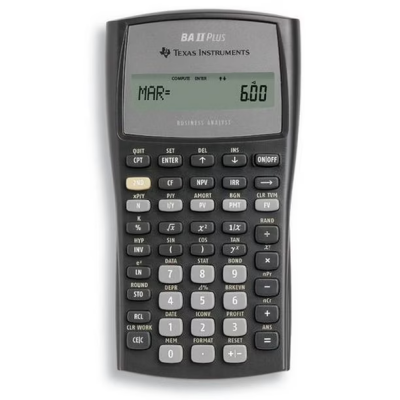 033317071784 Calculator: Financial Ba-II Plus