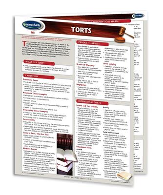 Torts - Canadian Law Guide - Legal Quick Reference