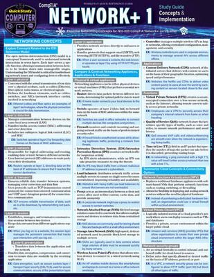 Comptia Network+ 1 - Concepts & Implementation