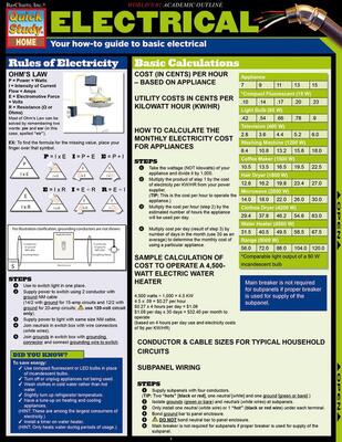 Electrical Laminated Reference Guide