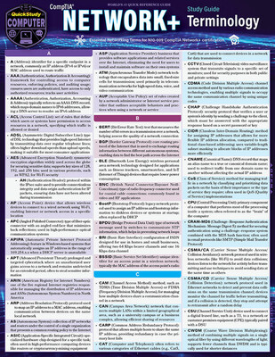 Comptia - Network+ Terminology Study Guide