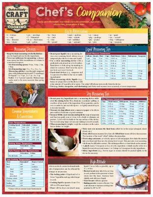 Chef's Companion Laminated Reference Guide