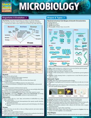 Microbiology Laminated Study Guide